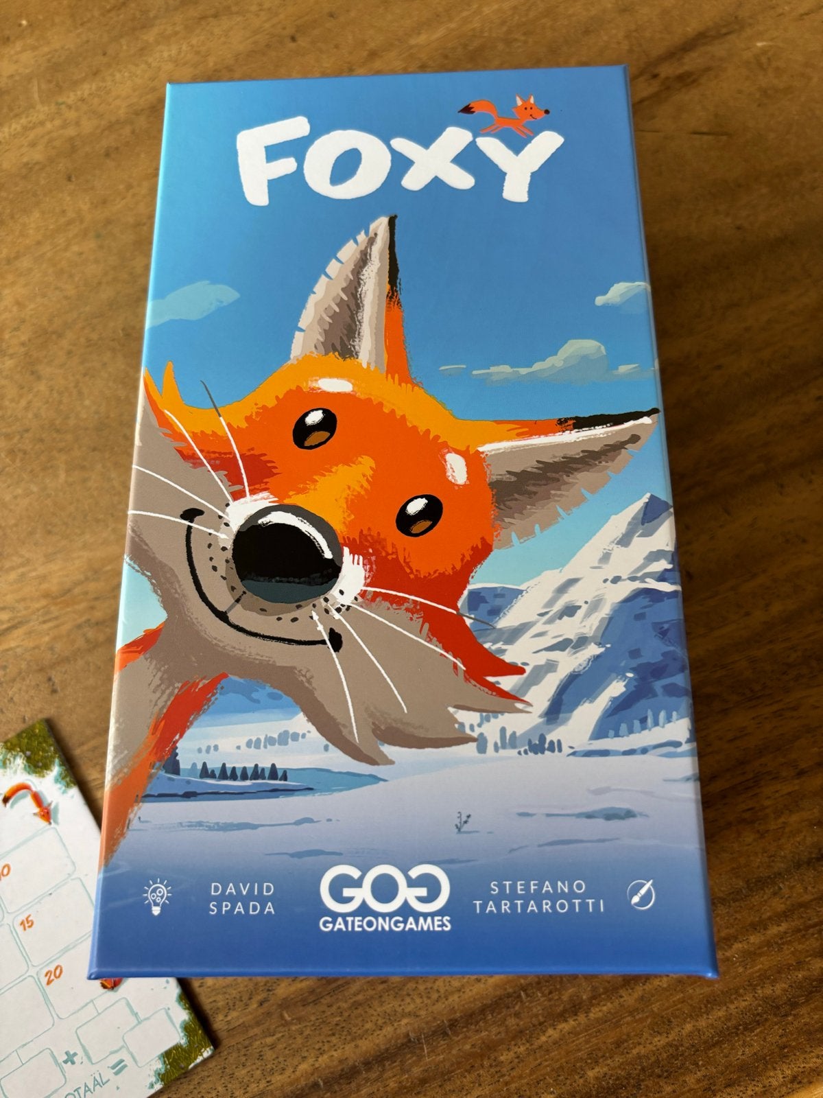 Foxy - Geheugenspel - Zo goed als nieuw, Vijf spelers of meer, Ophalen of Verzenden, Zo goed als nieuw