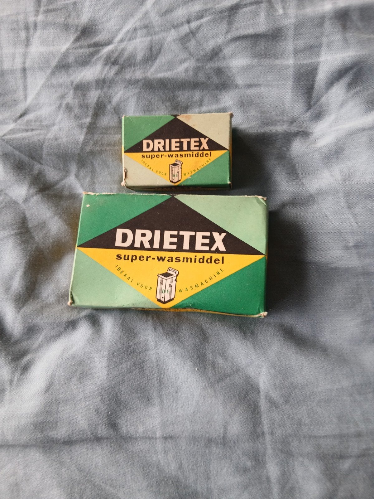 Vintage Drietex Super-Wasmiddel Pakjes (Vol), Antiek en Kunst, Ophalen of Verzenden