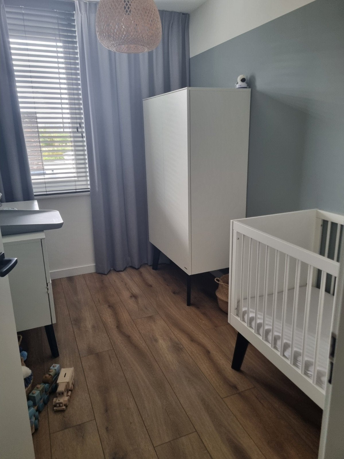 Complete Kidsmill babykamer mat wit peuter Babypark zgan, Ophalen, Zo goed als nieuw, Jongetje of Meisje