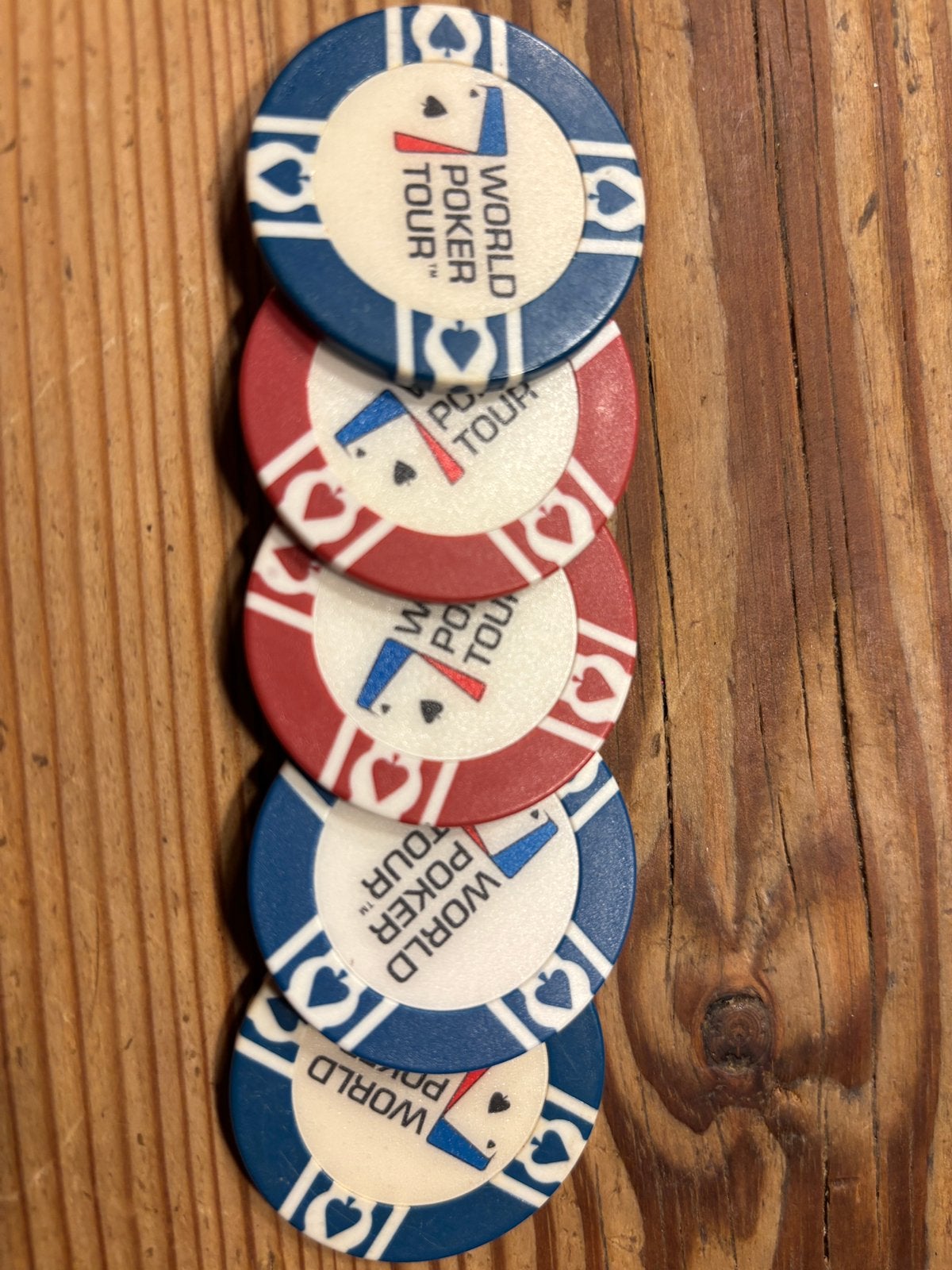 World poker tour toernooi chips, Ophalen of Verzenden, Zo goed als nieuw