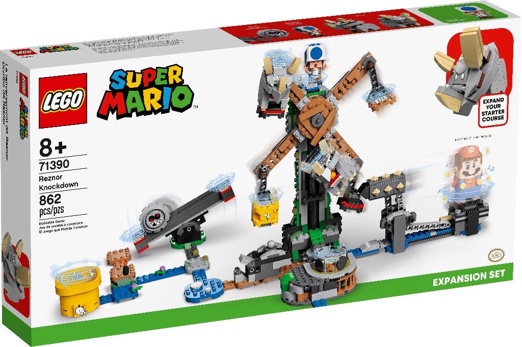 Lego Super Mario 71390 Uitbreidingsset: ruzie met Reznors, Ophalen of Verzenden, Nieuw, Complete set, Lego