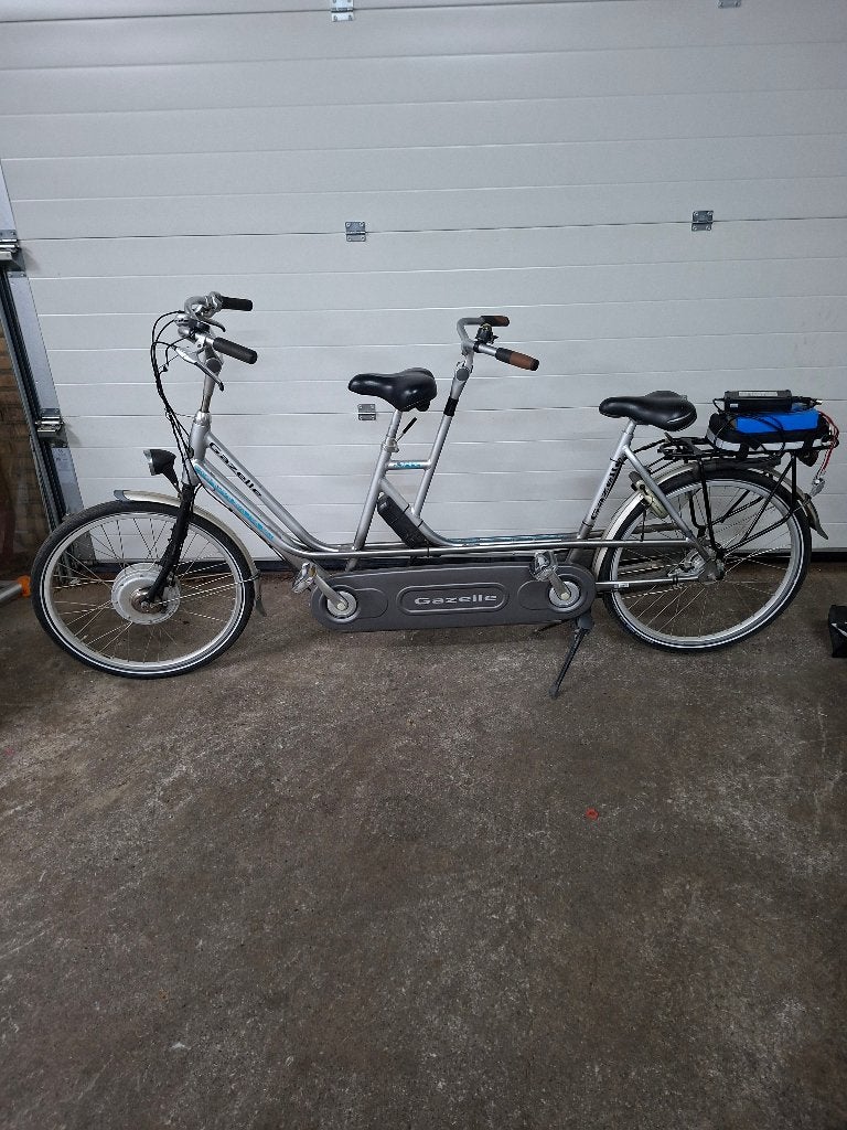 tandem met ondersteuning, 53 tot 57 cm, Minder dan 10 versnellingen, Gebruikt, Ophalen of Verzenden