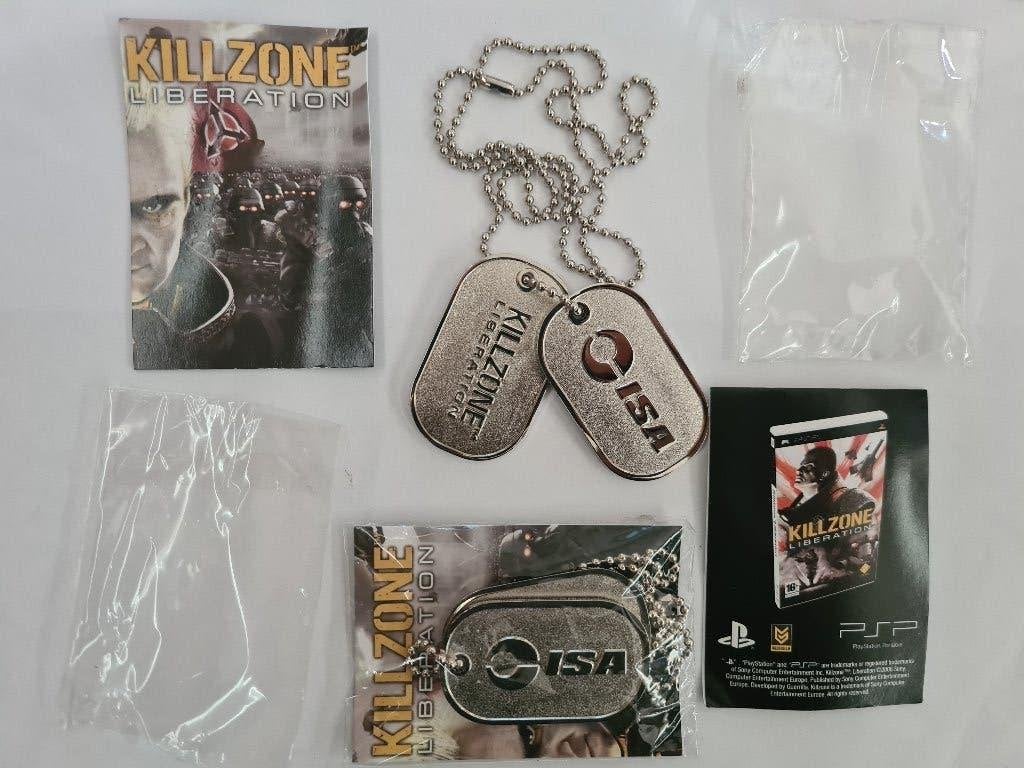 KILLZONE liberation PROMO dogtags NEW, Spelcomputers en Games, Games | Sony PlayStation Portable, 1 speler, Racen en Vliegen, Nieuw
