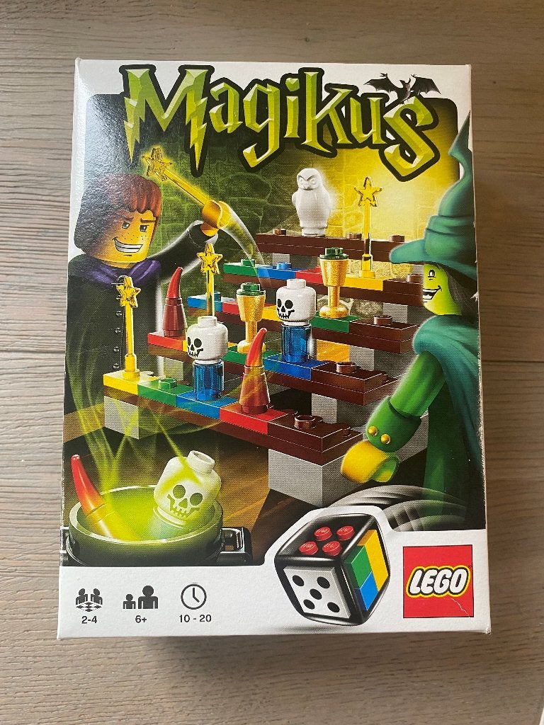 LEGO Games 3836 Magikus Bordspel – 100% Compleet, Lego, Ophalen of Verzenden, Zo goed als nieuw, Inclusief instructies