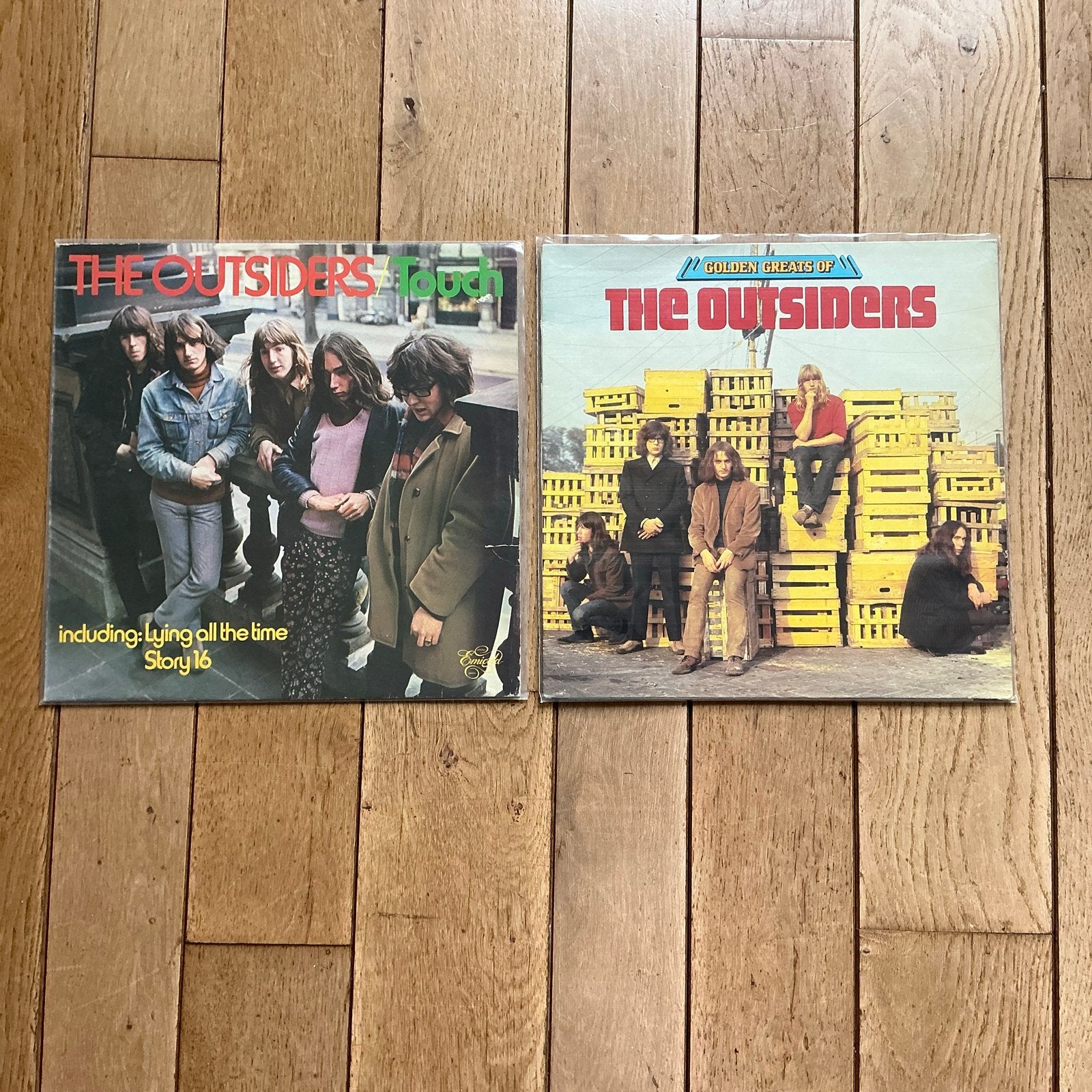 The Outsiders - Touch & Golden Greats of The Outsiders LP's, LP, Ophalen of Verzenden, Zo goed als nieuw, Complilatie