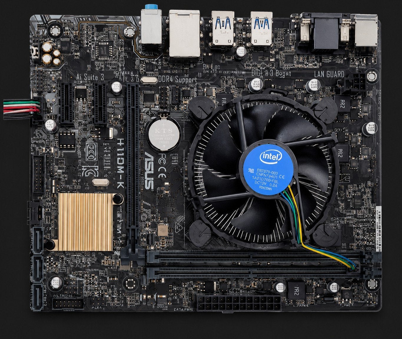🔥ASUS H110M-K + G3920 Set | socket 1151 | Garantie ✅, Asus, LGA 1151, Micro atx, DDR4