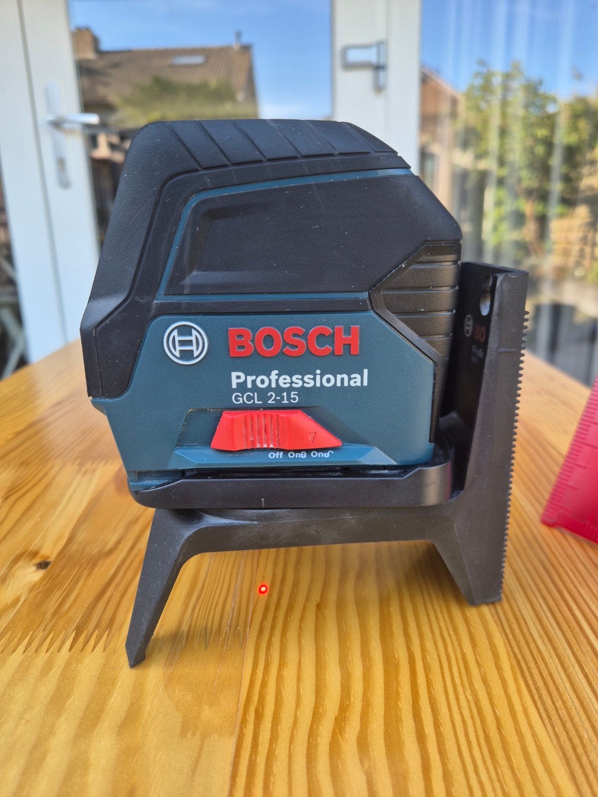 Bosch laser GCL 2-15 - Zo goed als nieuw, Doe-het-zelf en Verbouw, Ophalen of Verzenden, Zo goed als nieuw, Overige meters
