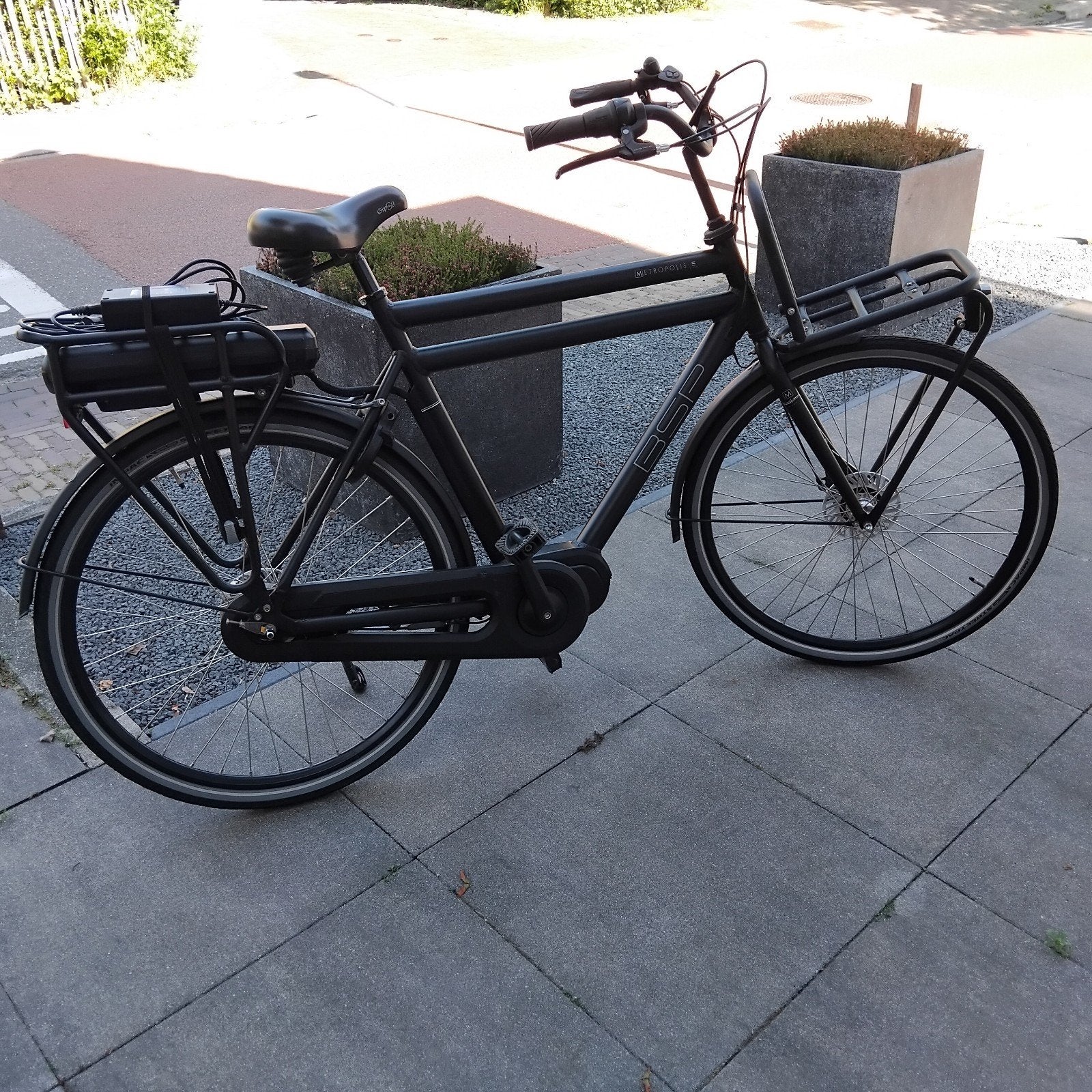 BSP Metropolis electrische herenfiets transport, Ophalen, Zo goed als nieuw, Overige merken