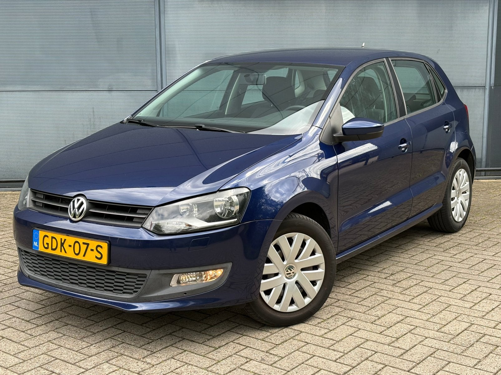 Volkswagen Polo 1.4 16V FSI 63KW 2010 Blauw, Auto's, Voorwielaandrijving, 970 kg, 4 cilinders, Blauw