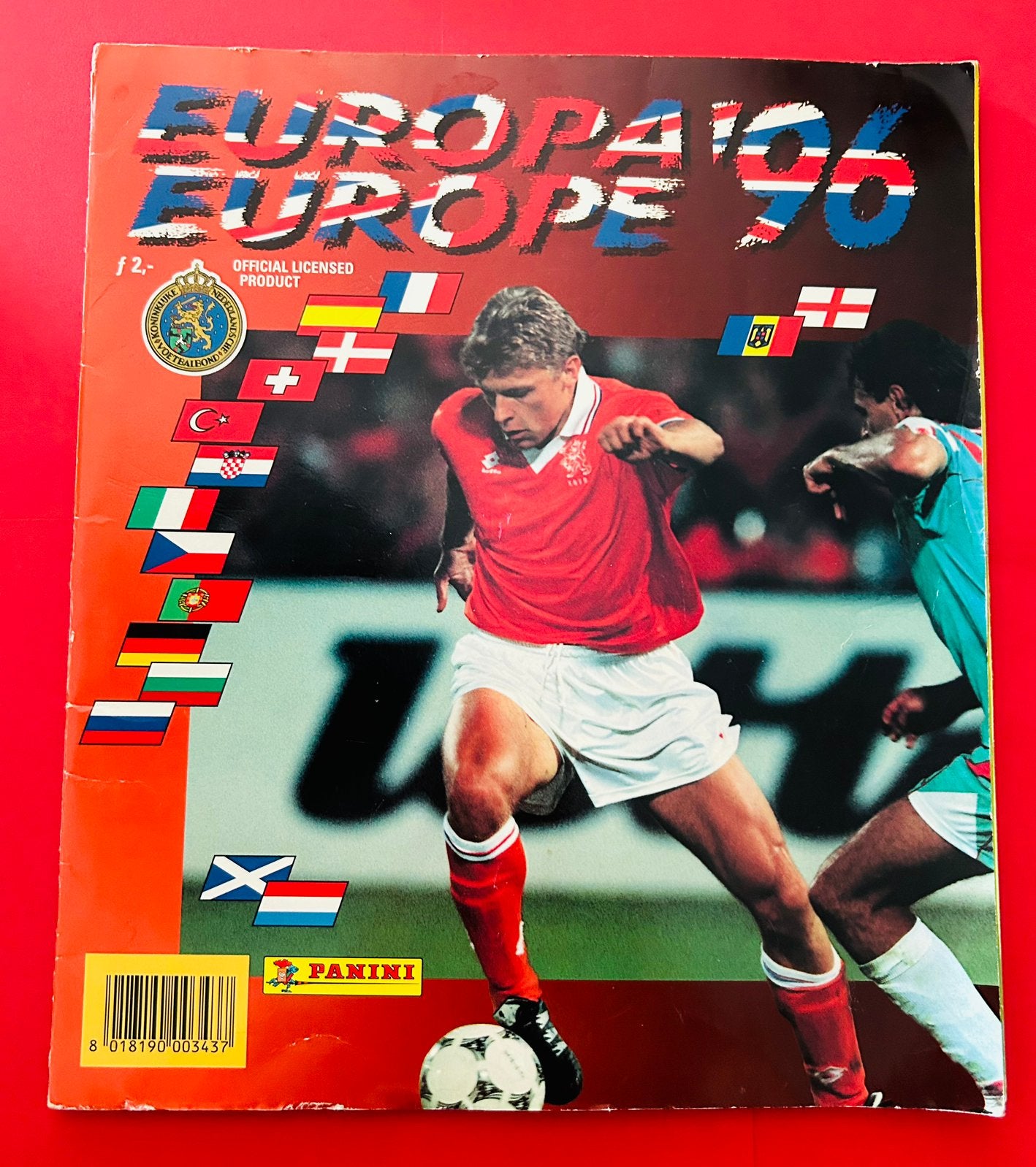 PANINI - Europa 96 / Europe 96 - compleet, Ophalen of Verzenden, Gebruikt, Buitenlandse clubs, Poster, Plaatje of Sticker