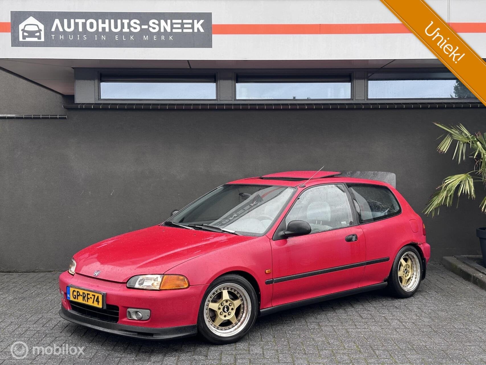 Honda Civic 1.5 LSi 90PK zo mee, Auto's, Voorwielaandrijving, Gebruikt, 4 cilinders, Origineel Nederlands