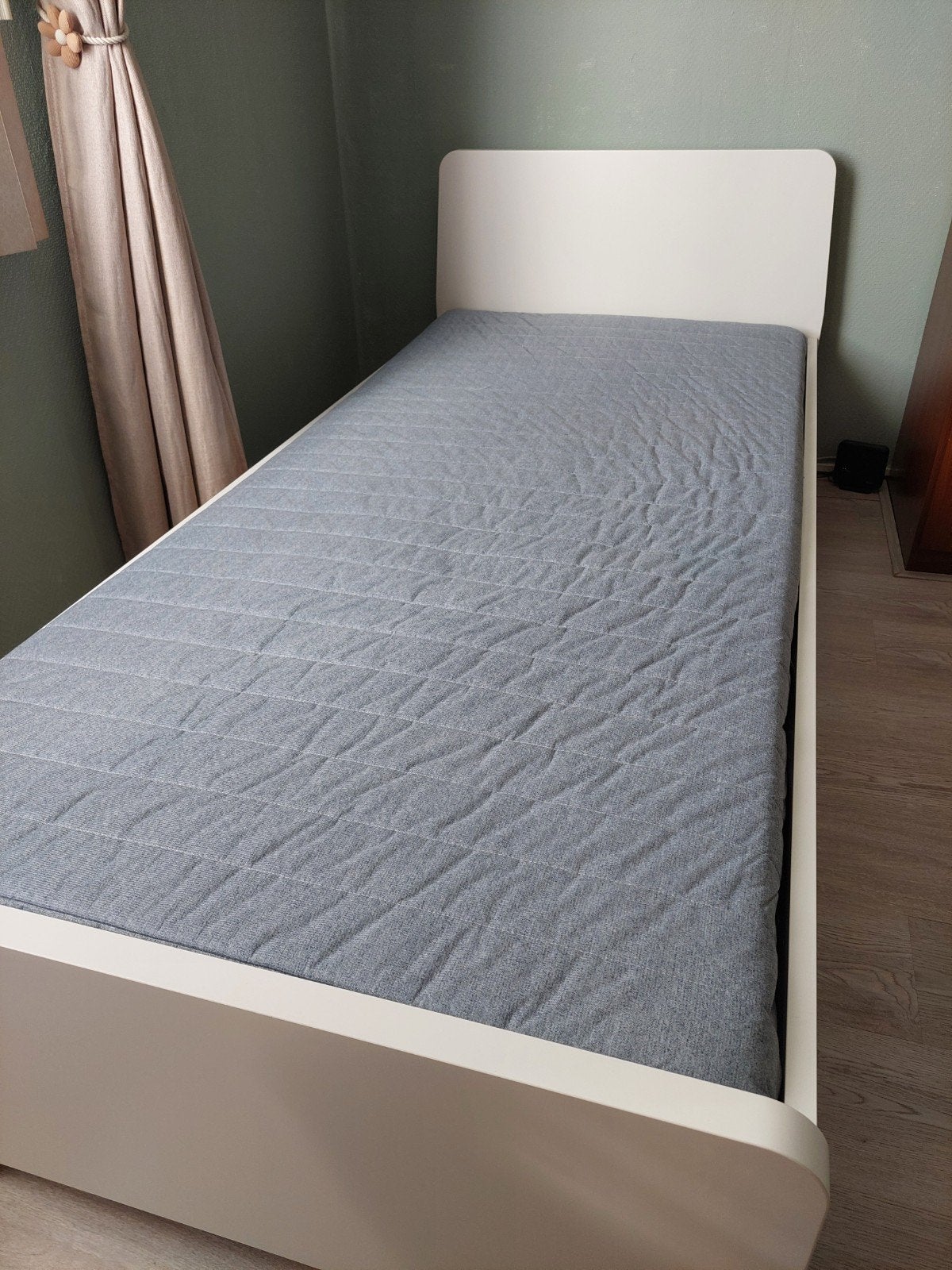 1 persoons bed vanaf 21 augustus op te halen!, Ophalen, 90 cm, Eenpersoons, Wit