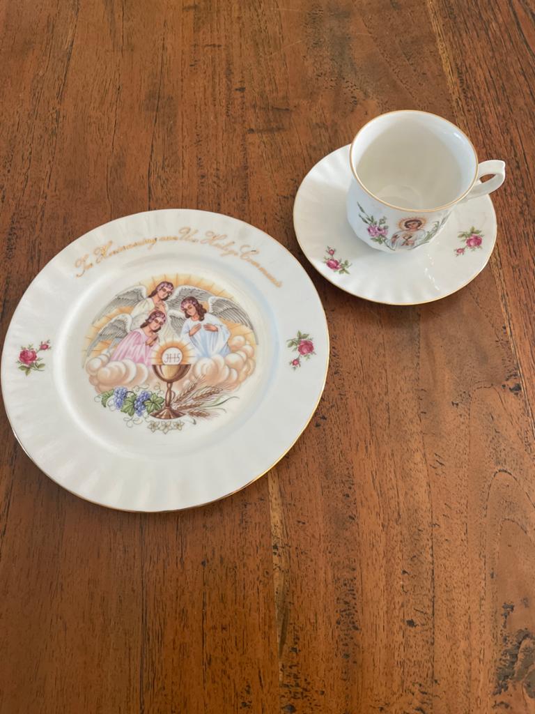 Vintage Kronester Bavaria Communie Servies - West-Duitsland, Ophalen of Verzenden