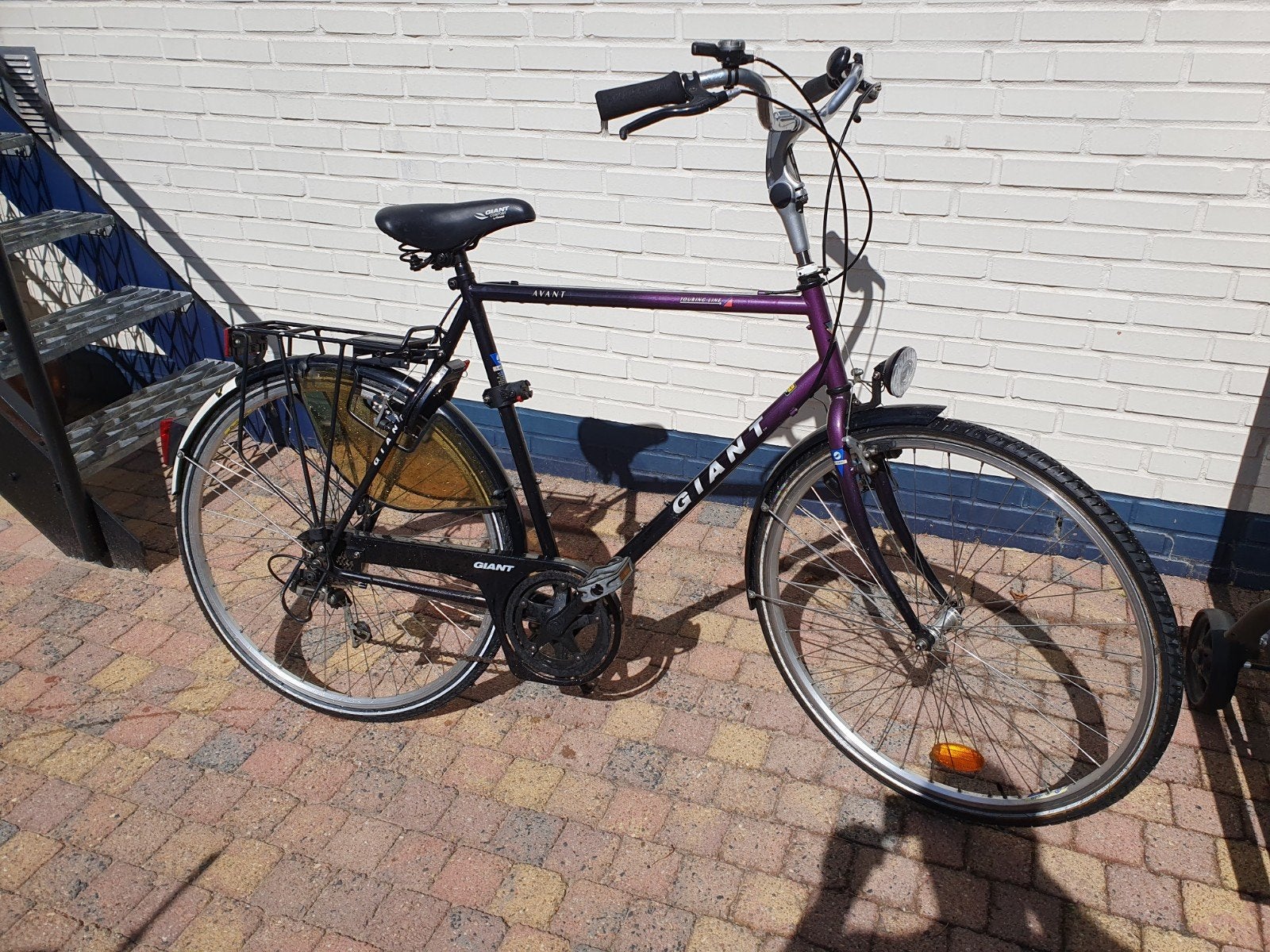 Giant Touring Line Avant Herenfiets - Frame 60cm, Ophalen, Gebruikt, Velgrem, Giant