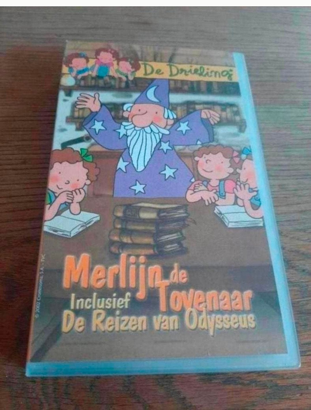 De Drieling videoband Fox kids. JETIX, Cd's en Dvd's, VHS | Kinderen en Jeugd, Gebruikt, Tekenfilm, Alle leeftijden, Ophalen of Verzenden