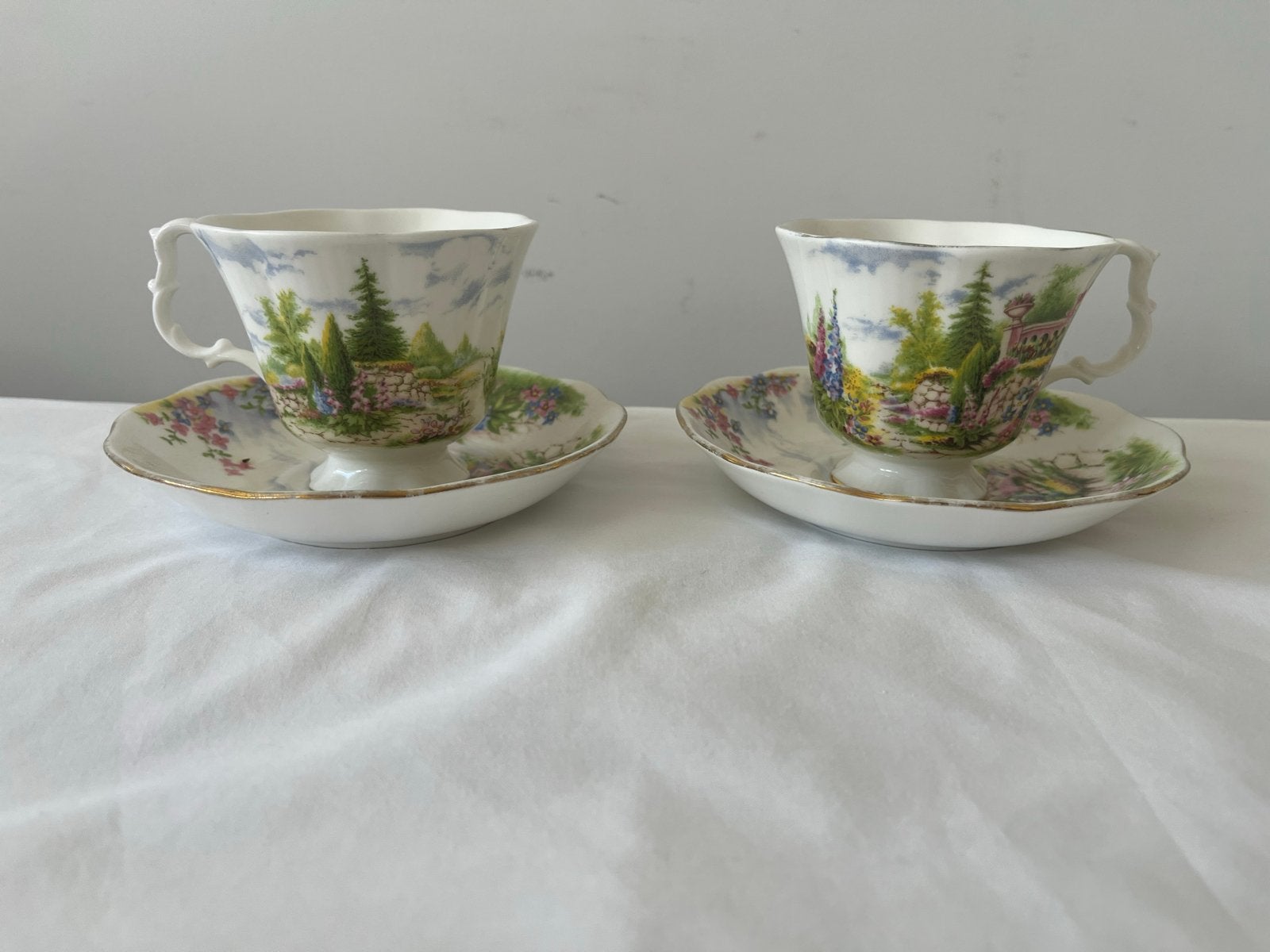 Royal Albert Bone China kop en schotel - Cottage Garden, Ophalen of Verzenden