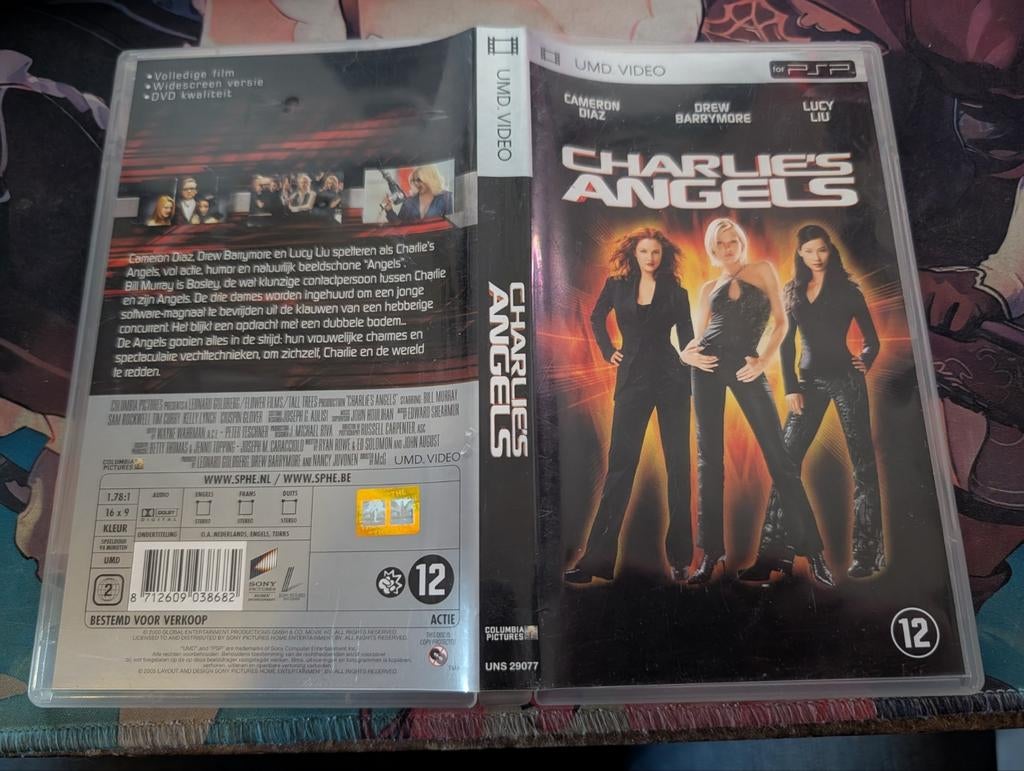 Charlie's Angels UMD Video voor PSP, Vanaf 12 jaar, Ophalen of Verzenden, Gebruikt