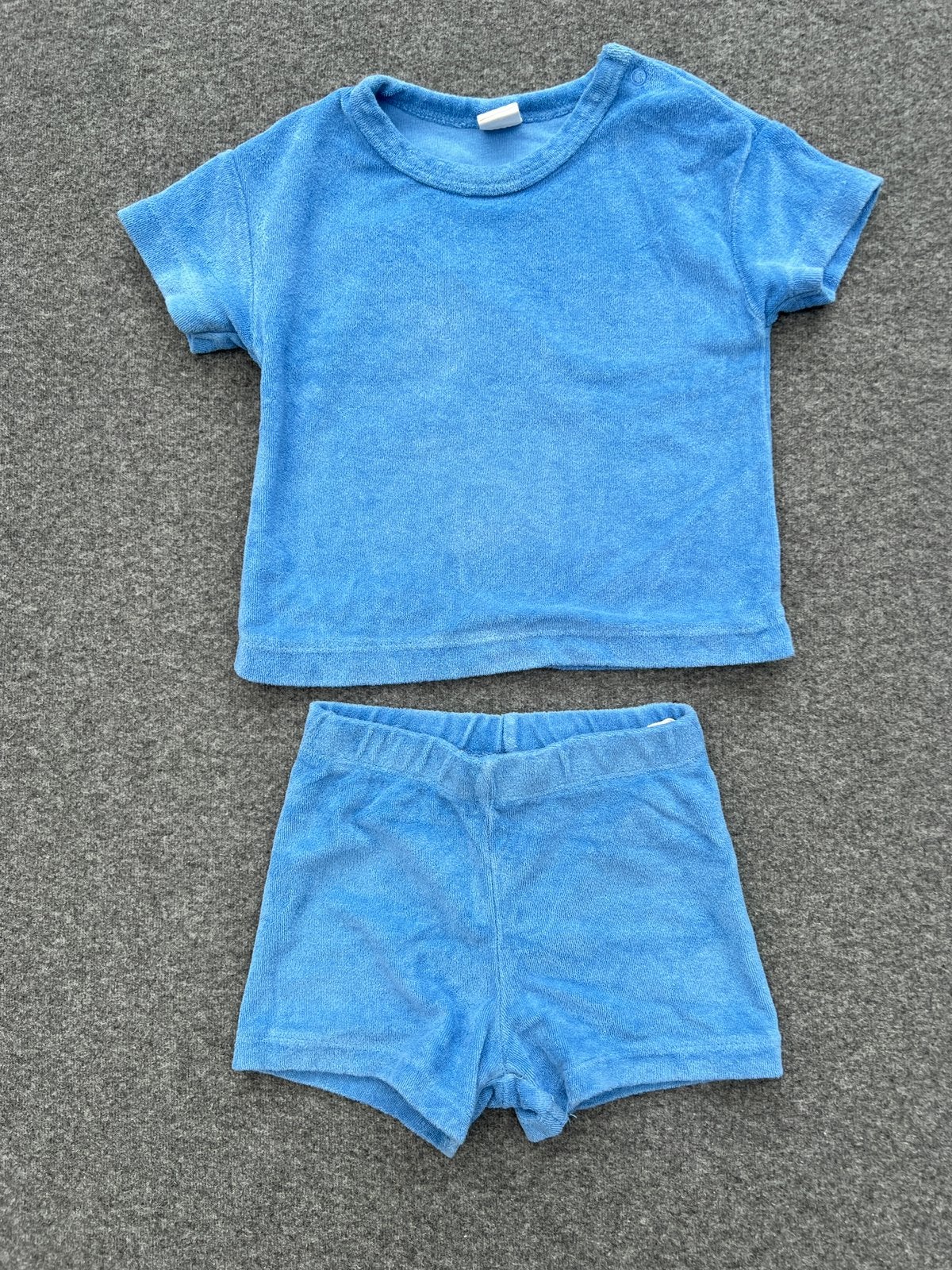 H&M 2-delig set jongen maat 80 – felblauw– zo goed als nieuw, Kinderen en Baby's, Babykleding | Maat 80, Ophalen of Verzenden