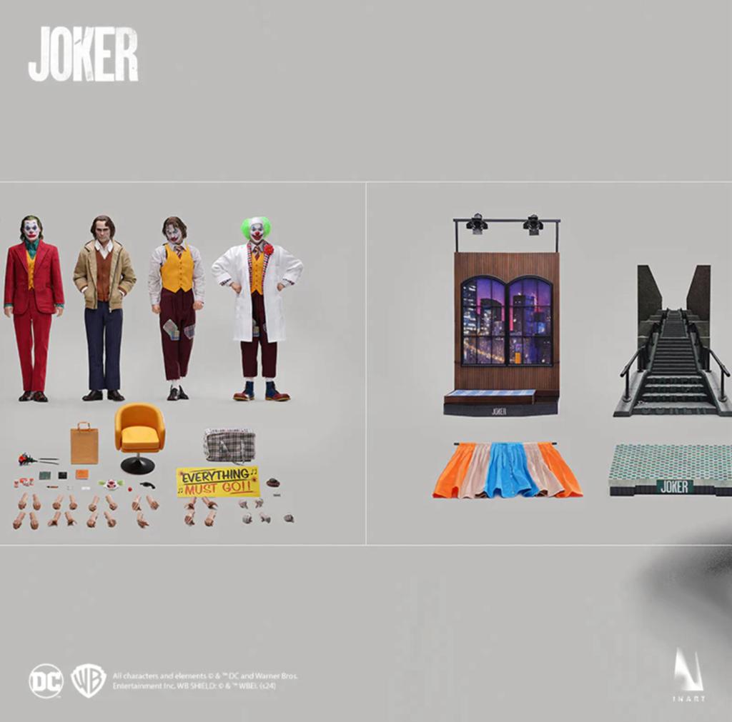 InArt 1/6 Joker The Joker Rooted Hair 4 Pack, Ophalen of Verzenden, Nieuw