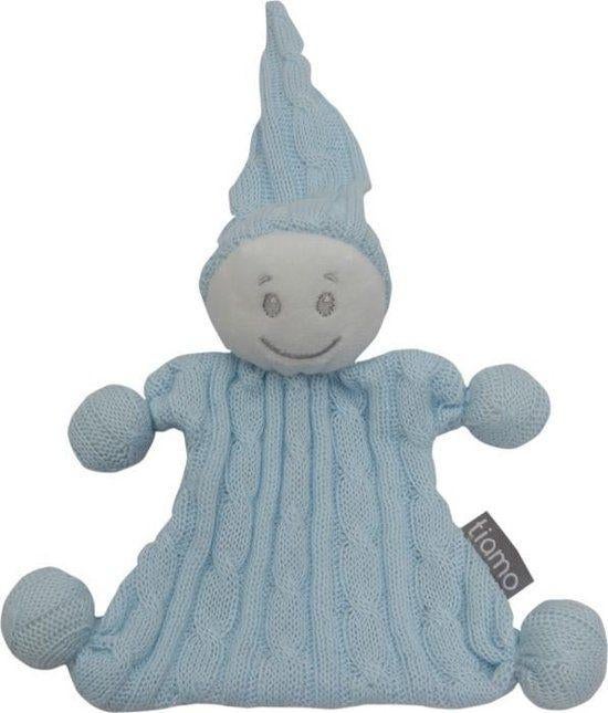 nieuw: Tiamo knuffelpopje licht blauw, Ophalen of Verzenden, Nieuw, Overige typen, Tiamo