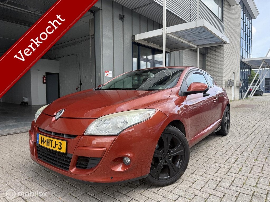 Renault Megane Coupé 1.6 Dynamique zeer netjes, Auto's, Voorwielaandrijving, Gebruikt, Bedrijf, Automatische klimaatregeling