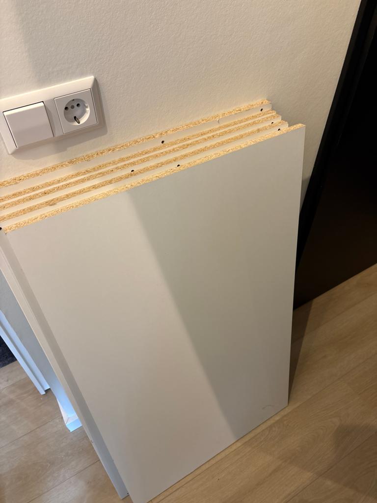 Pax kast onderdelen: roedes, manden, rails, planken, Ophalen, Gebruikt, 100 tot 150 cm, 200 cm of meer