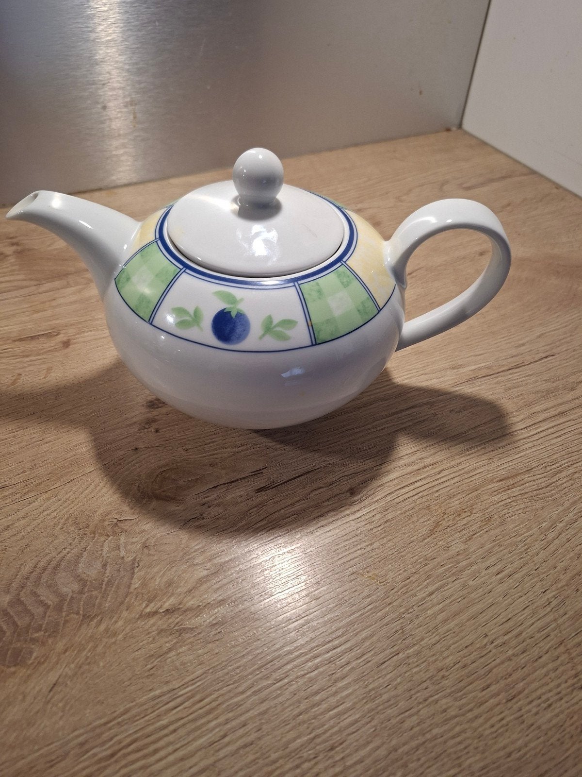 Leuchtenburg Theepot - Porselein uit Thüringen, Ophalen, Porselein, Overige stijlen, Overige typen