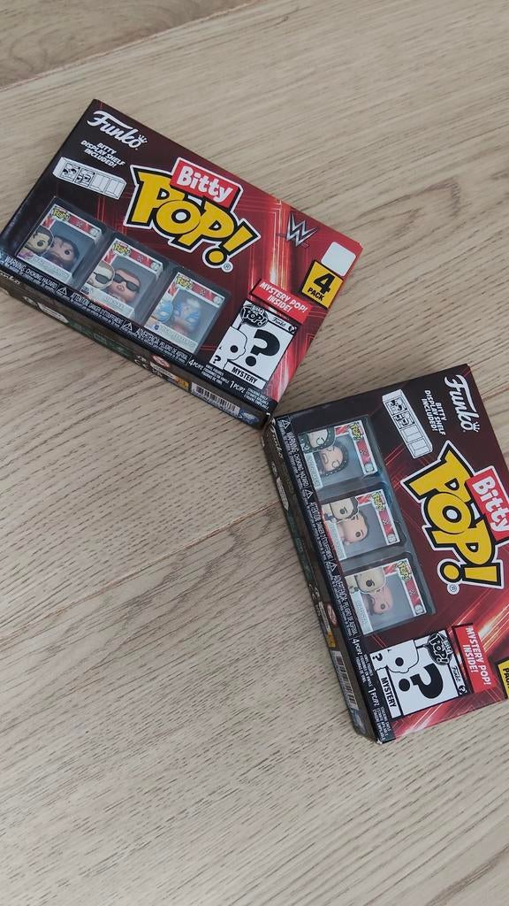 Funko Bitty Pop! WWE Wrestling 4-pack - Nieuw in doos, Ophalen of Verzenden, Nieuw