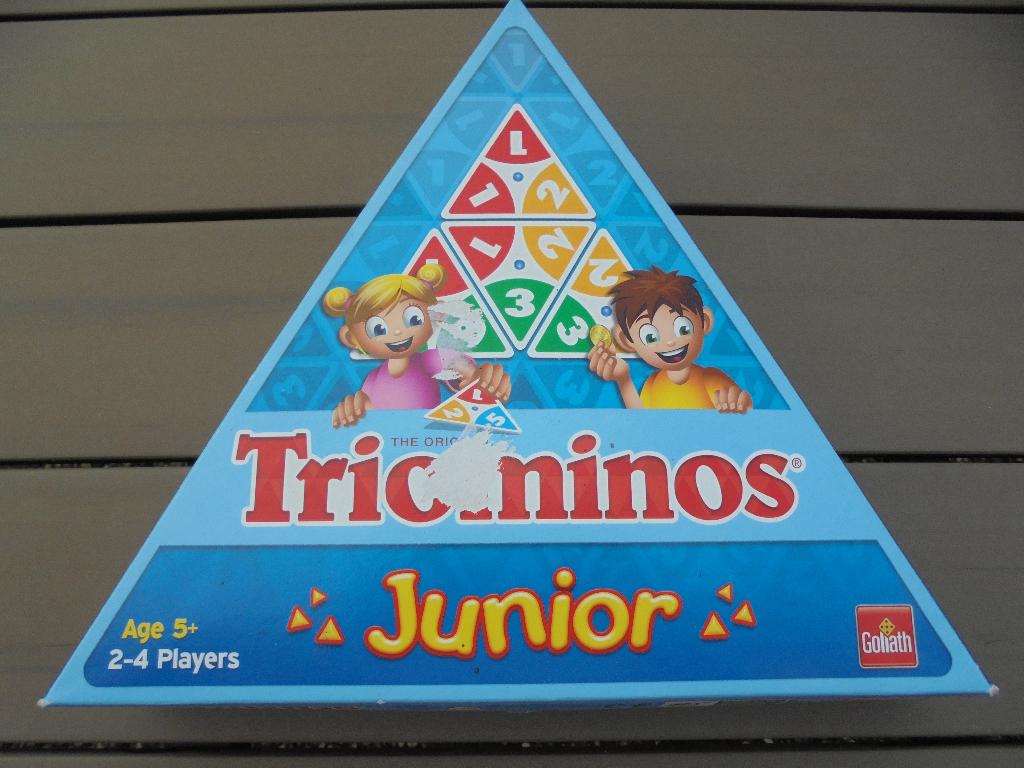 Spel TRIOMINOS Junior, Ophalen of Verzenden, Zo goed als nieuw