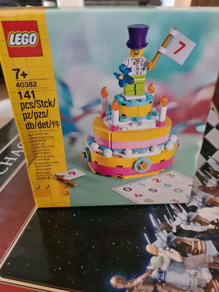 Nieuw in doos Lego set 40382 - Lego taart, Overige thema's, Lego, Nieuw, Ophalen of Verzenden
