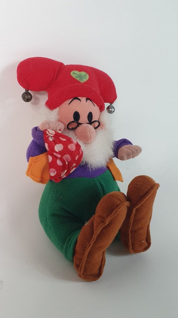 Kabouter Plop, Studio 100 knuffel, met belletje. 24cm. 8B10, Tweedehands verkoop, Tweedehands verkoop, Gebruikt, Overige typen