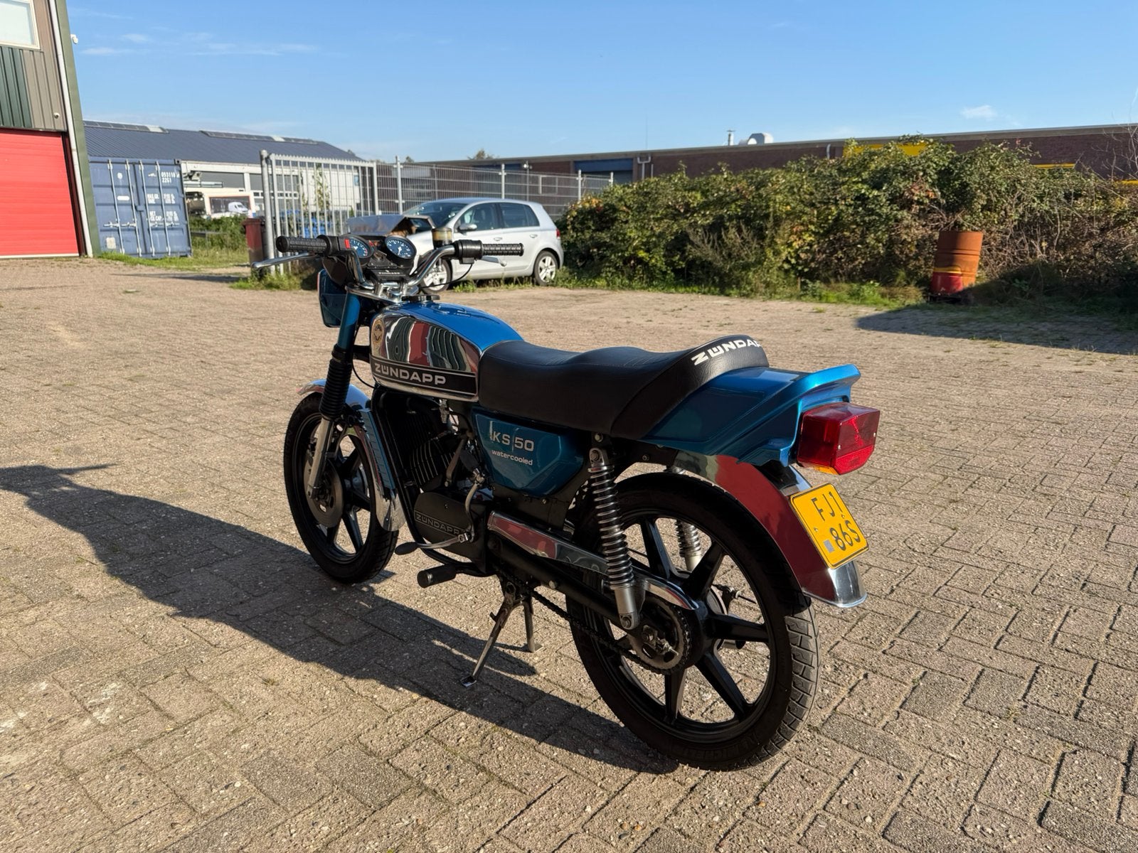Zundapp KS 50, Ophalen, KS50, Zo goed als nieuw