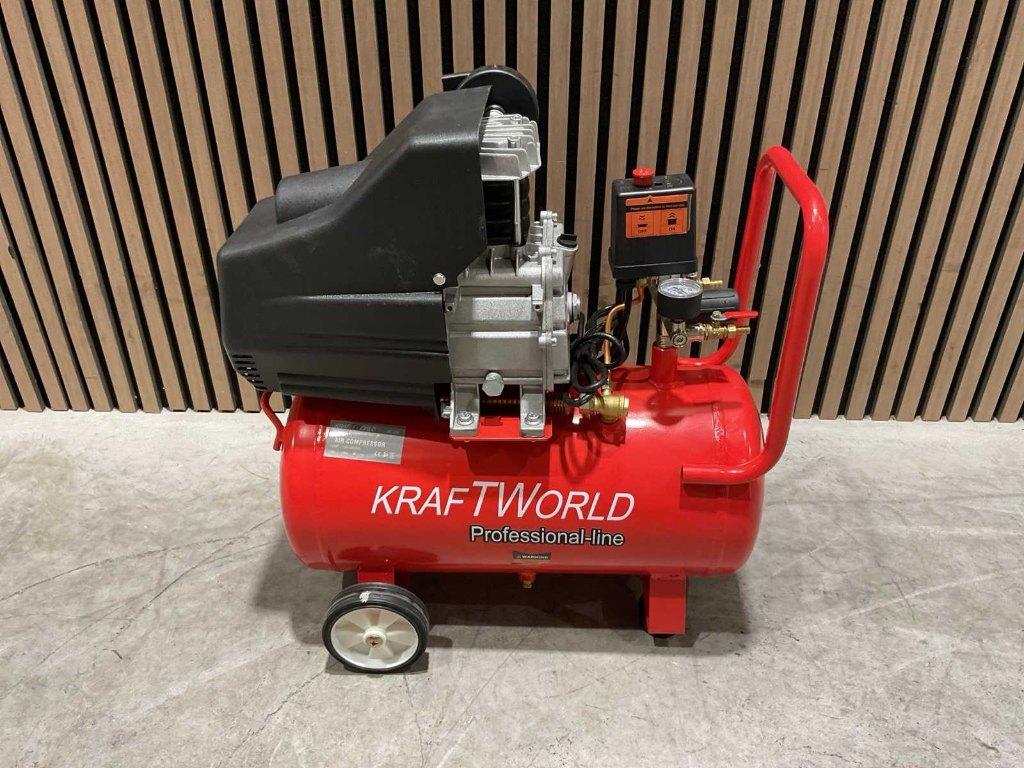 50/25 Liter luchtcompressor 1400W - 8 bar Kraftworld‼️, Ophalen, 6 tot 10 bar, Nieuw, 25 tot 100 liter