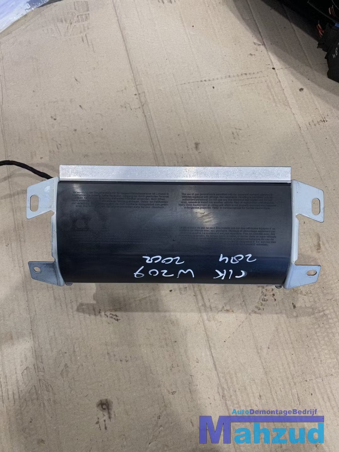 MERCEDES CLK W209 Dashboard passagiers airbag 2098600005, Auto-onderdelen, Gebruikt, Mercedes-Benz AG, Mercedes-Benz, Ophalen of Verzenden