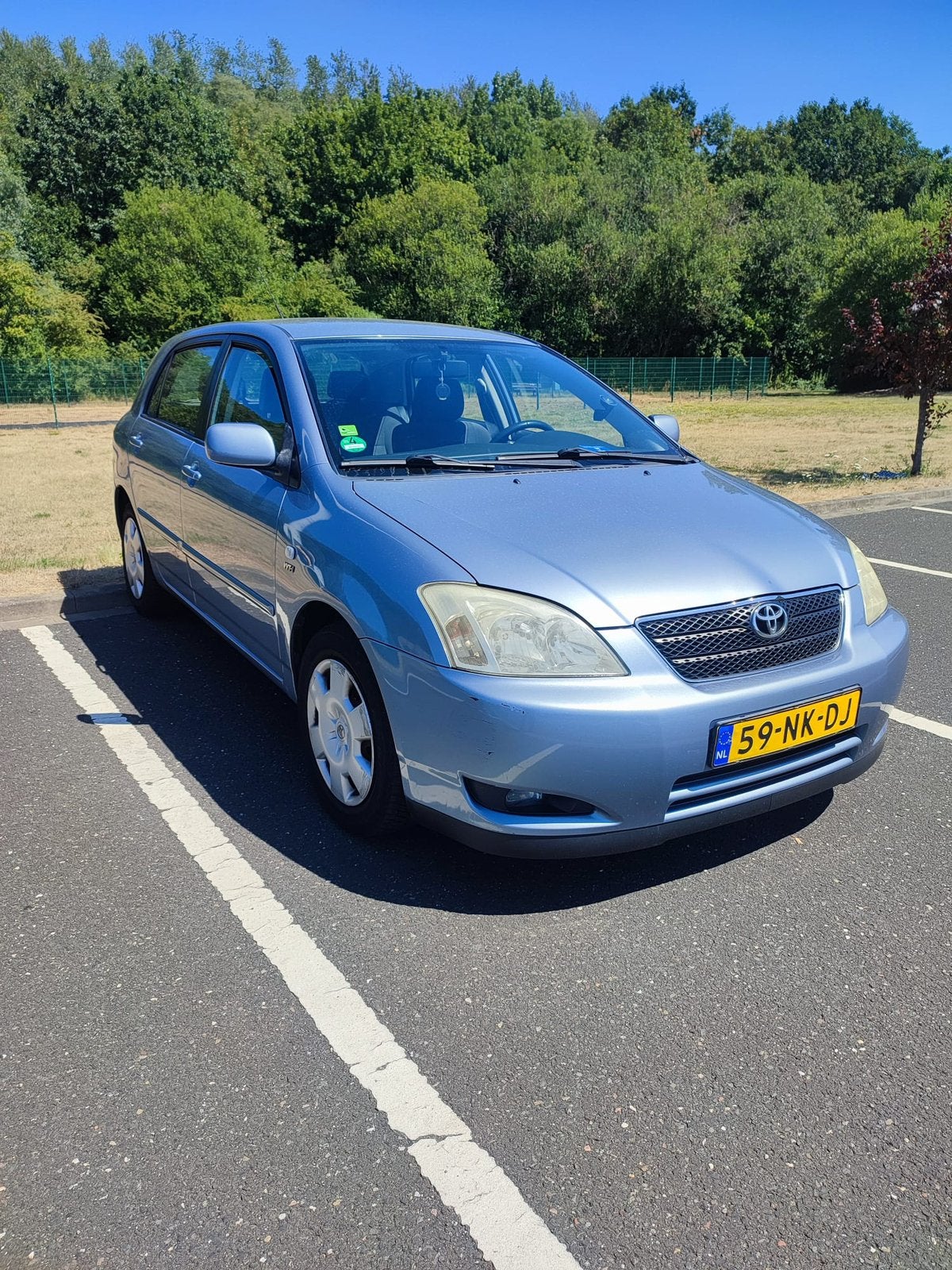 Toyota Corolla 1.4 VVT-i 5DR Linea SOL 2003 Blauw, Auto's, Voorwielaandrijving, Dealer onderhouden, 1398 cc, 4 cilinders