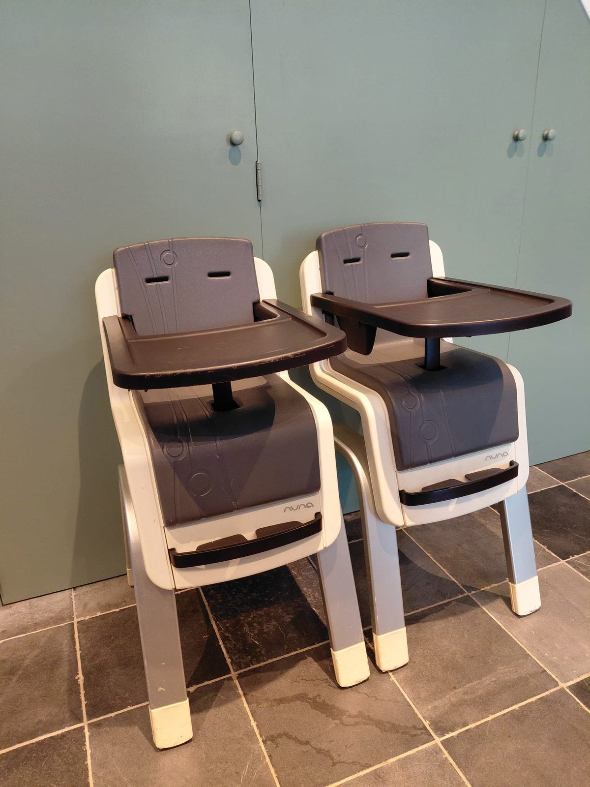 2 kinderstoelen Nuna Zaaz meegroeistoelen, Kinderen en Baby's, Ophalen, Zo goed als nieuw, Meegroeistoel, Stoelverkleiner