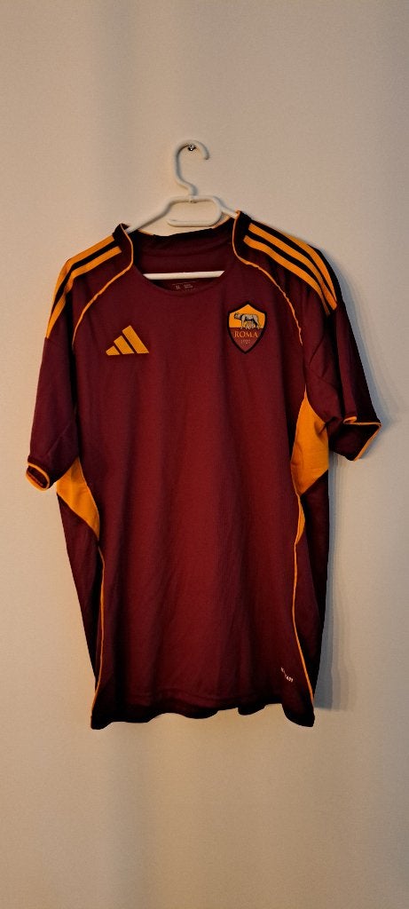 AS Roma Adidas voetbalshirt 2025/2026 maat XL nieuw, Ophalen of Verzenden, Nieuw, Buitenlandse clubs, Shirt