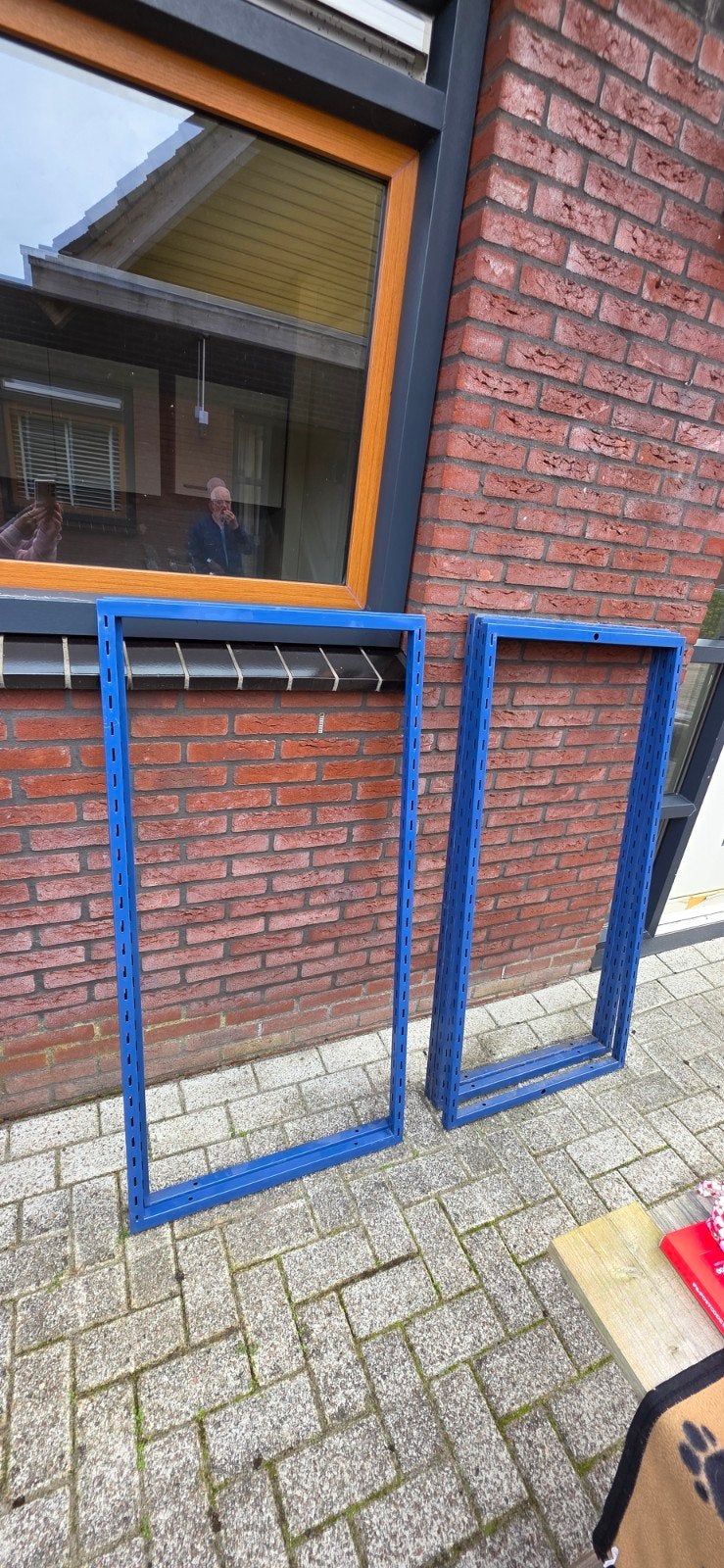 Metalen kledingrekken / opbergrekken (zonder planken), Ophalen, Zo goed als nieuw