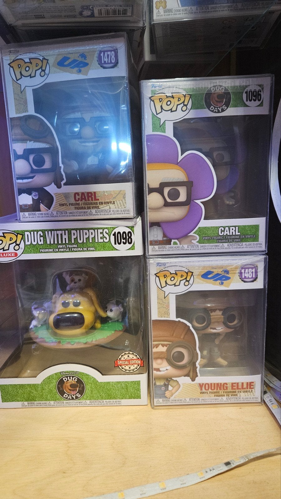 disney pixar up funko pop verzameling, Ophalen of Verzenden, Nieuw