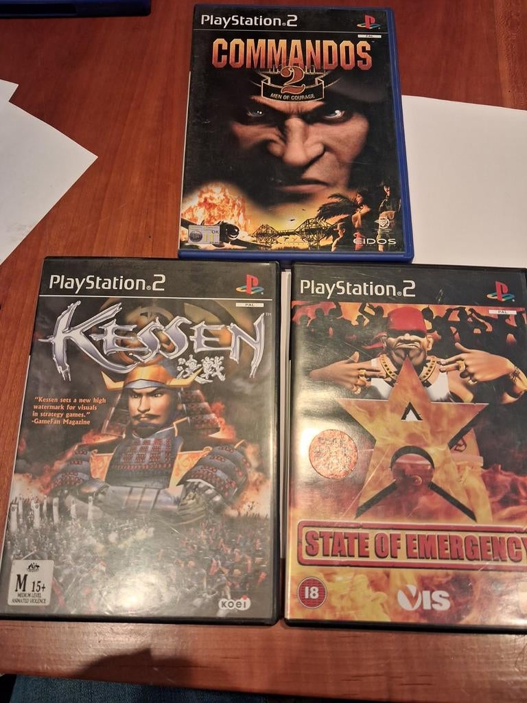PS2 spellen, Vanaf 16 jaar, Ophalen of Verzenden, Zo goed als nieuw, Overige genres