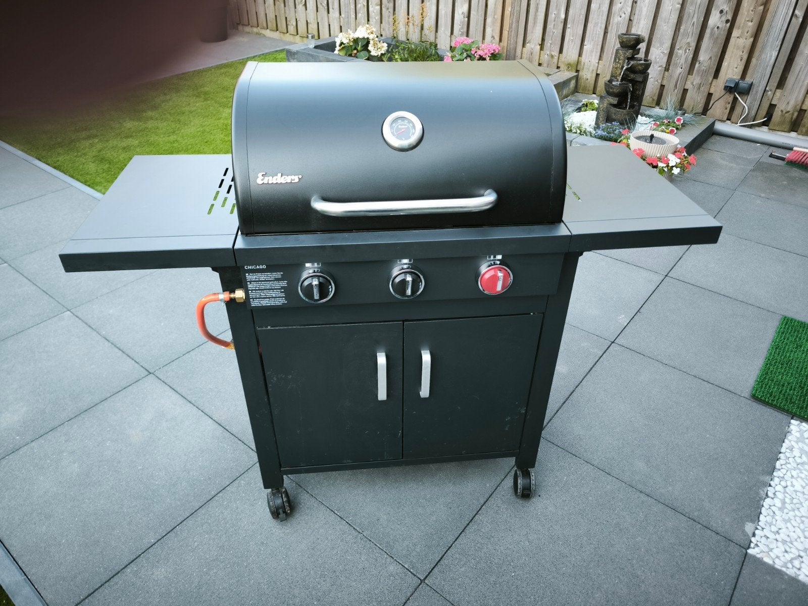 Enders Chicago Gasbarbecue, Ophalen of Verzenden, Zo goed als nieuw, Enders