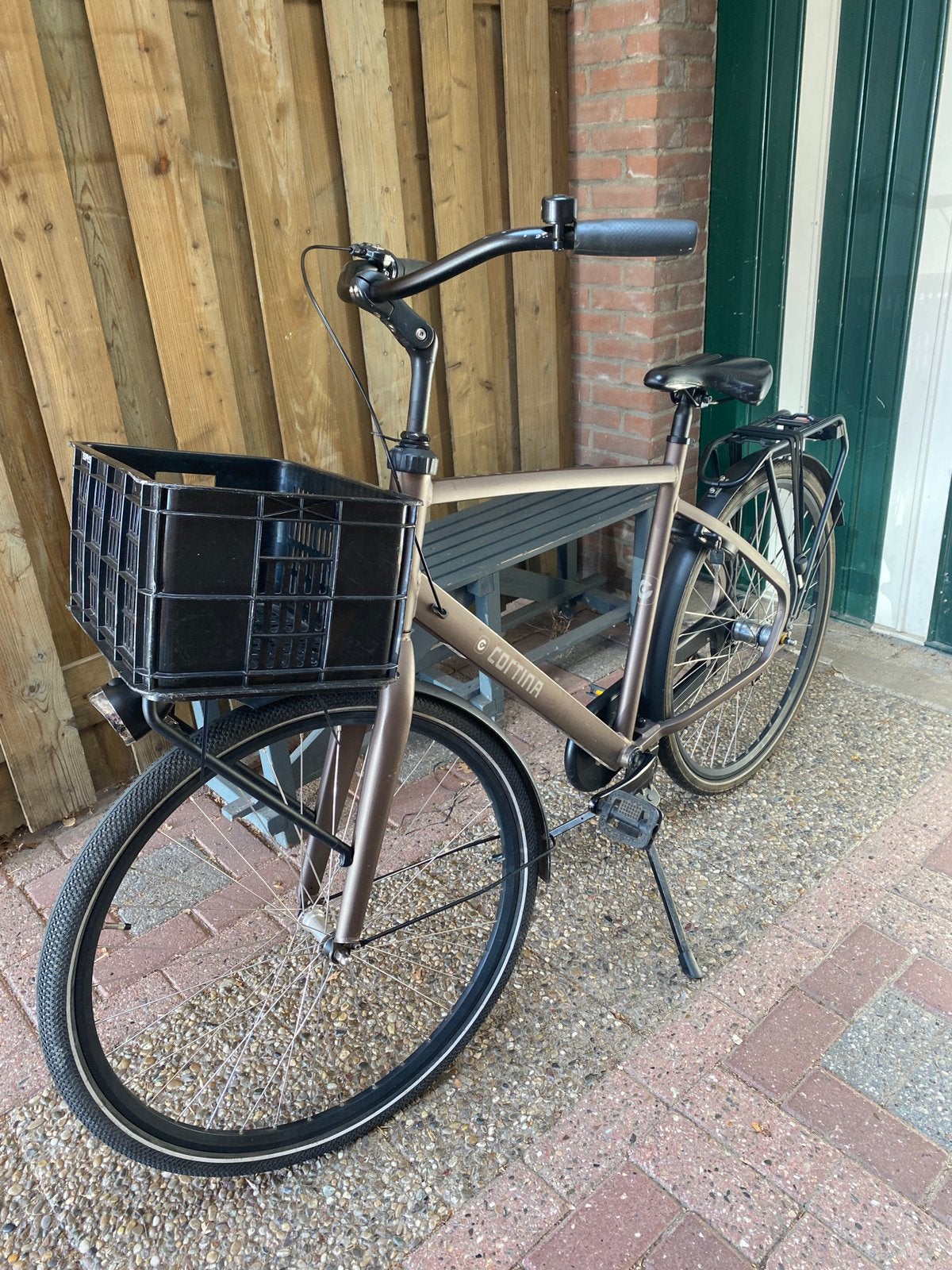 Cortina common 57cm, Fietsen en Brommers, Terugtraprem, Versnellingen, Zo goed als nieuw, 57 tot 61 cm