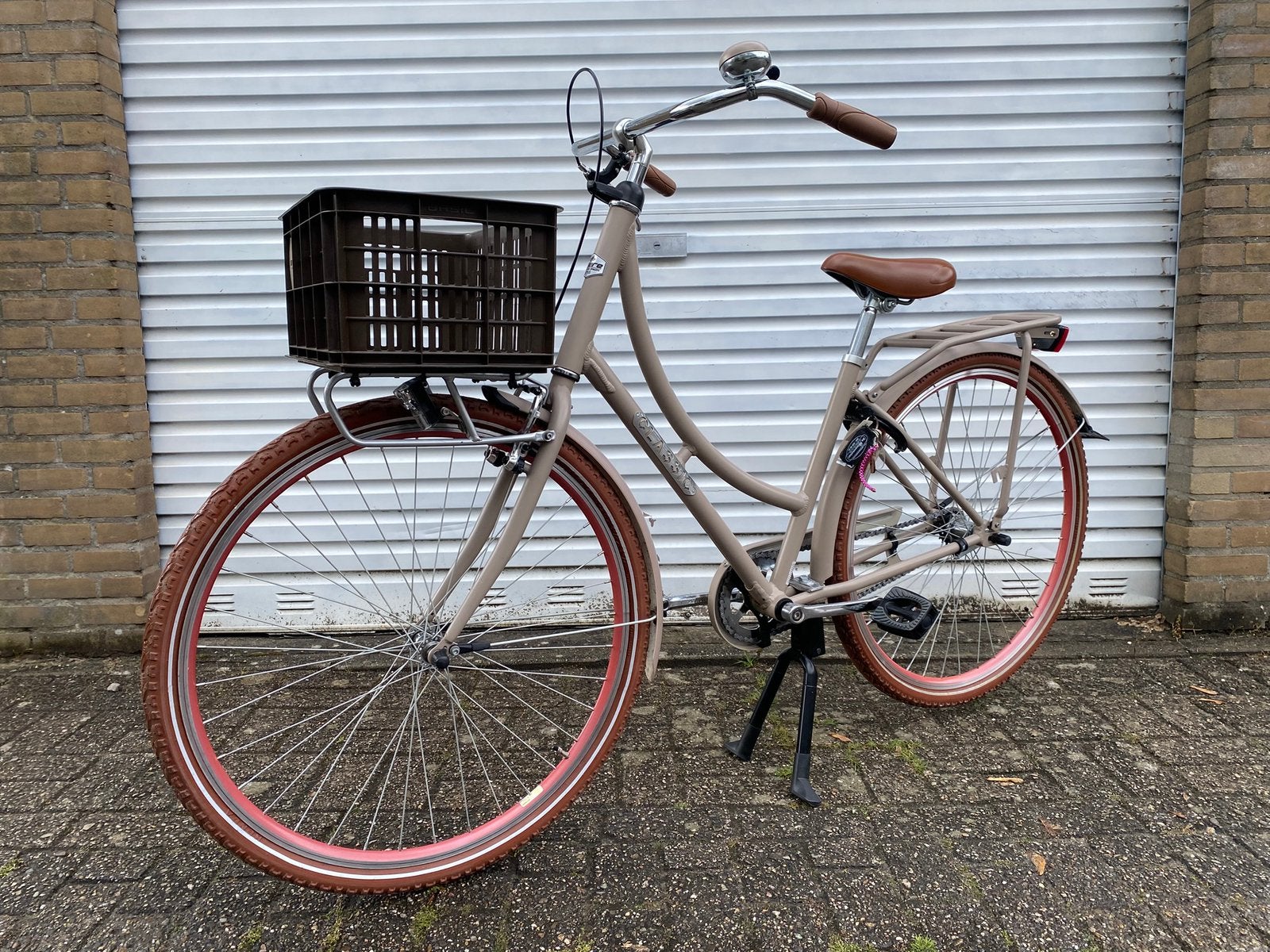 Dames/meiden fiets 28” / 45cm, Ophalen, Terugtraprem, Minder dan 47 cm, Handrem