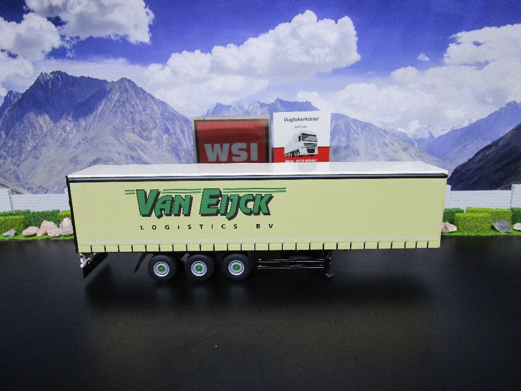 nieuw wsi trailer van eijk nieuw, Hobby en Vrije tijd, Modelauto's | 1:50, Ophalen, Nieuw, Bus of Vrachtwagen, Wsi
