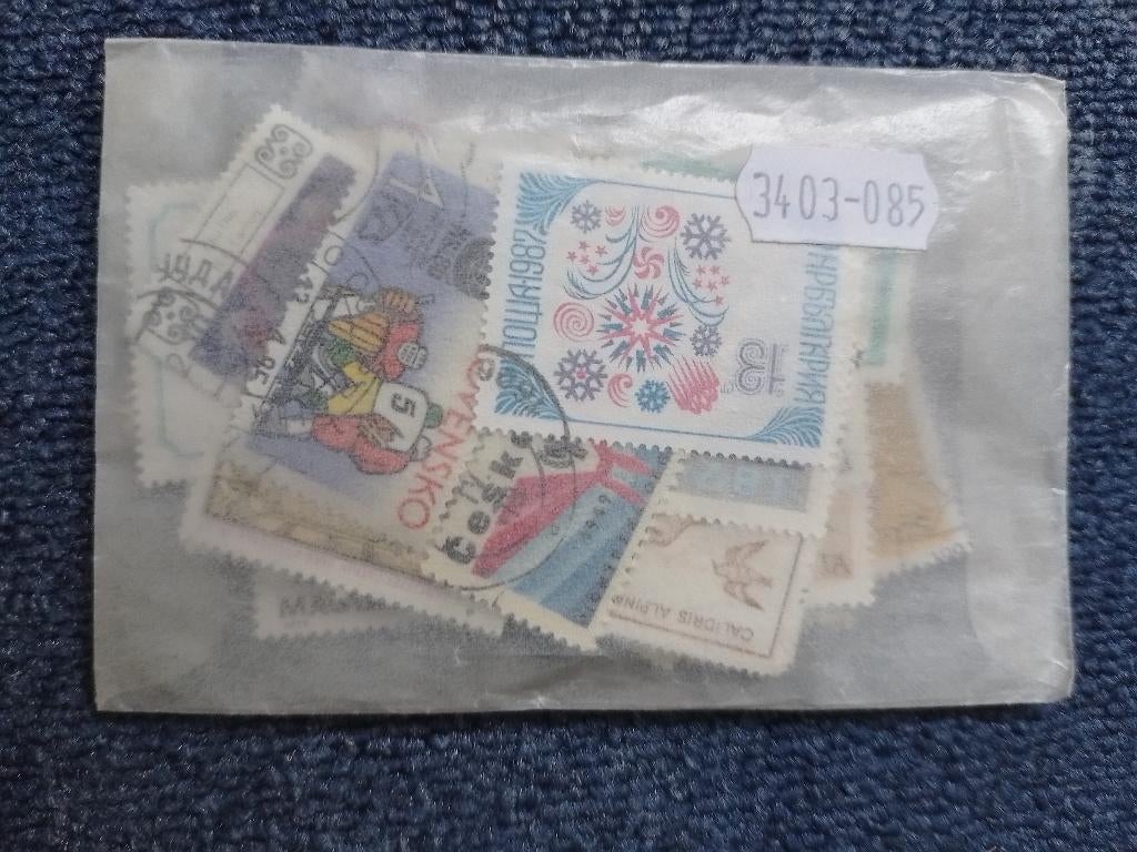 enkele buitenlandse postzegels, Verzenden, Buitenland