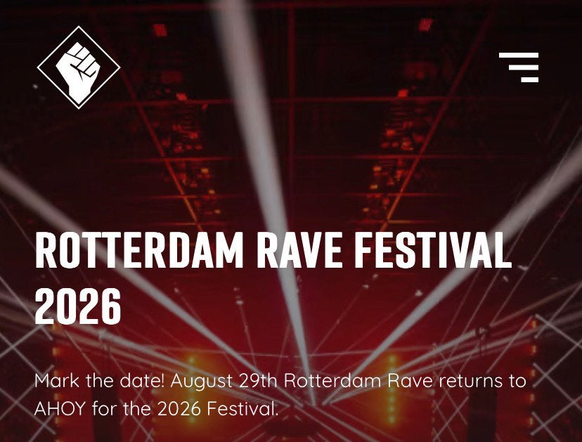 4x Rotterdam Rave festival 2026, Tickets en Kaartjes, Drie personen of meer