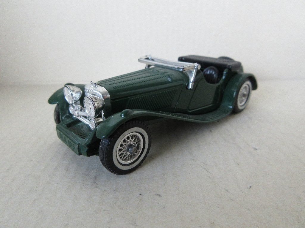 Matchbox Models of Yesteryear Jaguar SS 100 1936 nr. Y-1, Ophalen of Verzenden, Zo goed als nieuw, Auto, Matchbox