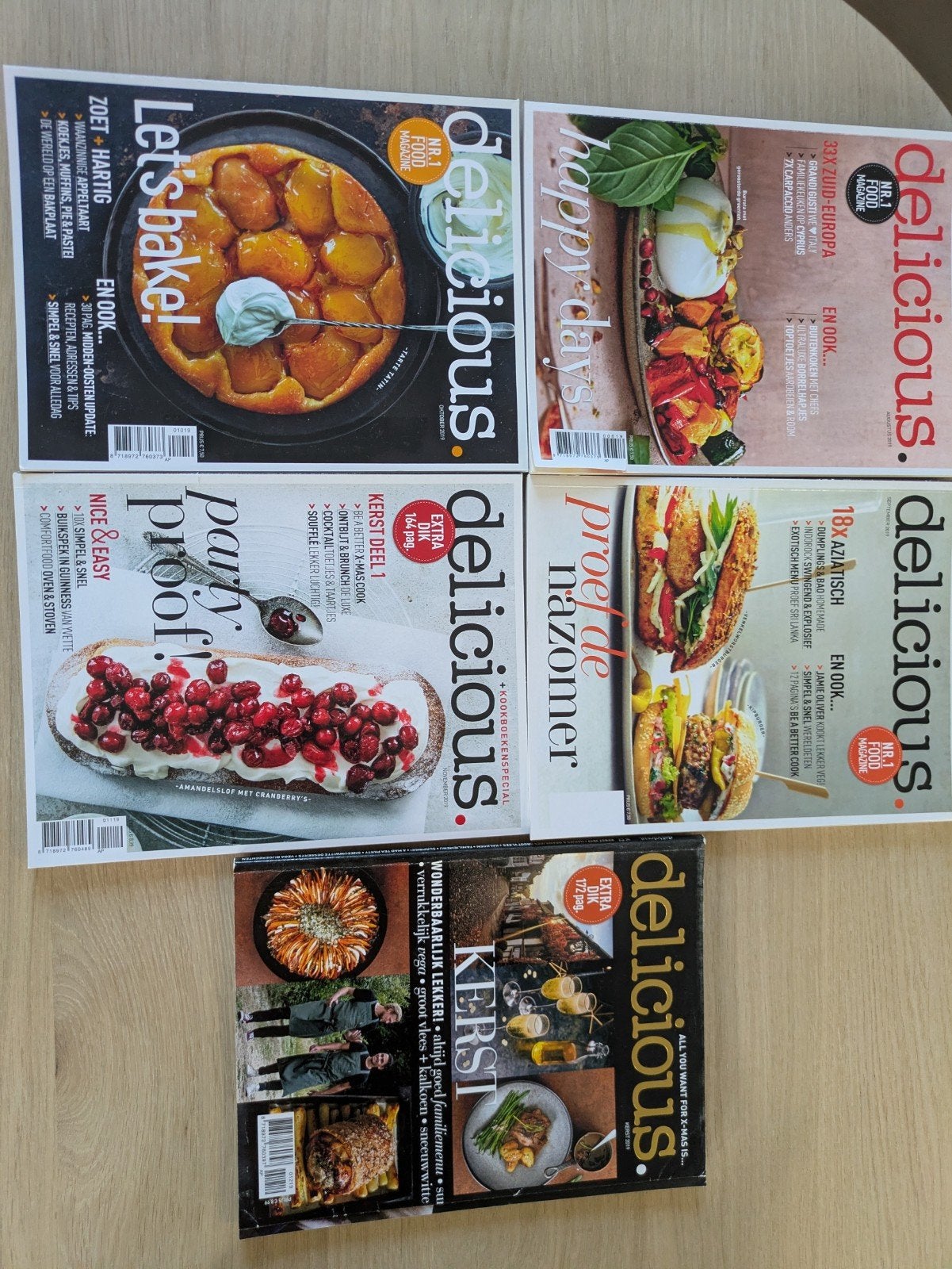 Delicious. Magazine - 6 edities, Ophalen of Verzenden, Gelezen, Overige typen