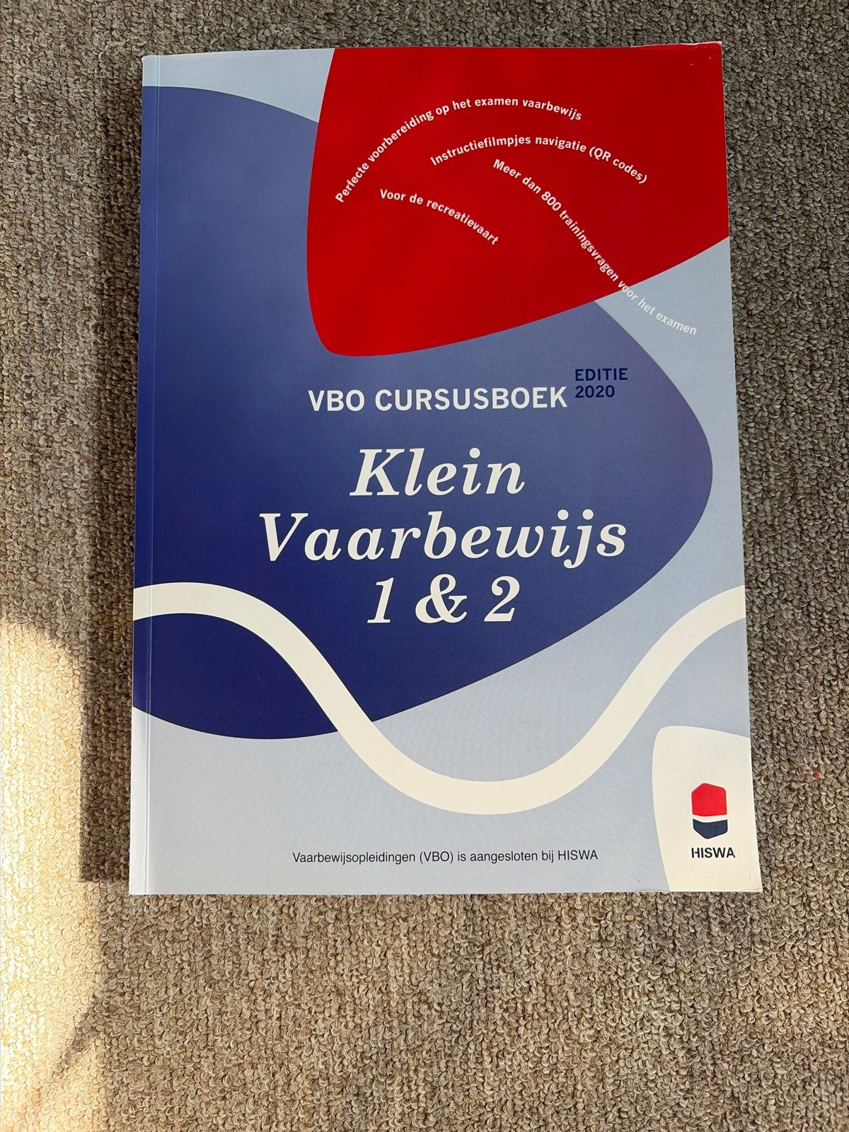 VBO Cursusboek Klein Vaarbewijs 1 & 2 (Editie 2020), Ophalen of Verzenden, Zo goed als nieuw, Overige niveaus
