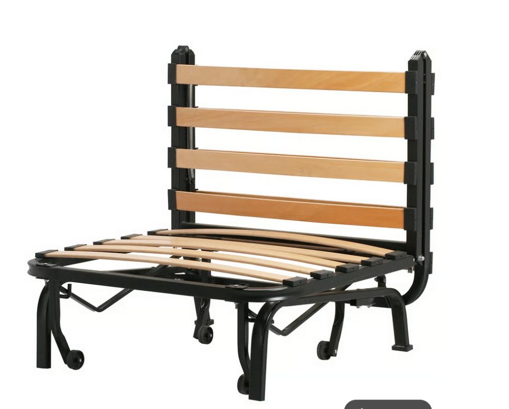 onderstel slaapfauteuil Lycksele, Ophalen, Gebruikt, Eenpersoons, Zwart